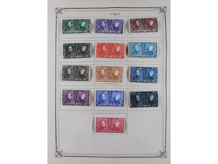 1840/1938 (ca.), mostly unused and used collection with focus on Europe with strength in the classic and semi-classic issues,