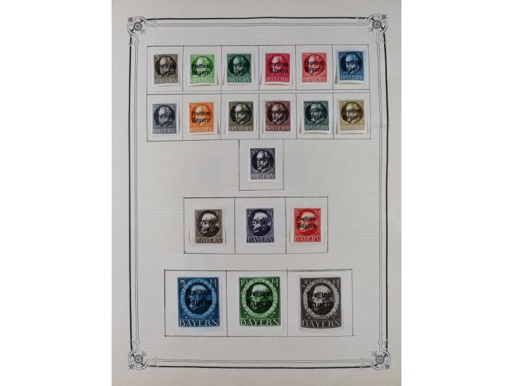 1840/1938 (ca.), mostly unused and used collection with focus on Europe with strength in the classic and semi-classic issues,