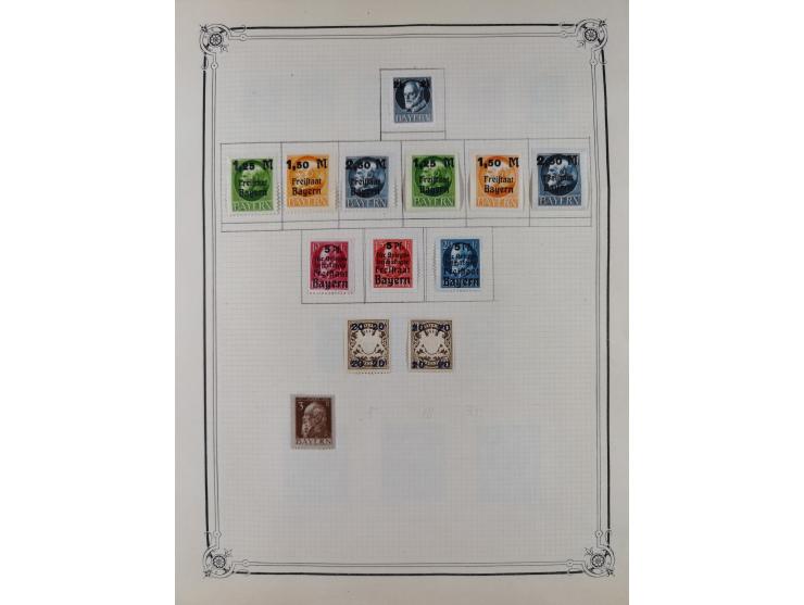 1840/1938 (ca.), mostly unused and used collection with focus on Europe with strength in the classic and semi-classic issues,