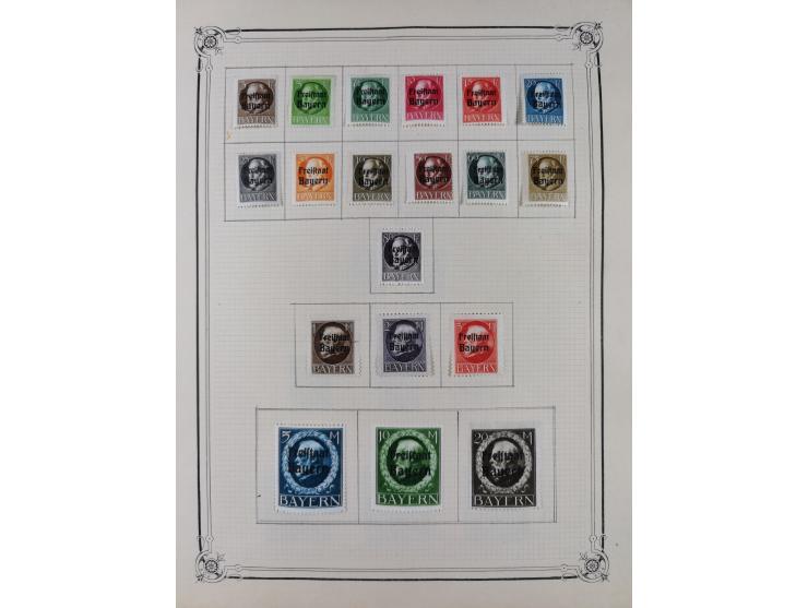 1840/1938 (ca.), mostly unused and used collection with focus on Europe with strength in the classic and semi-classic issues,