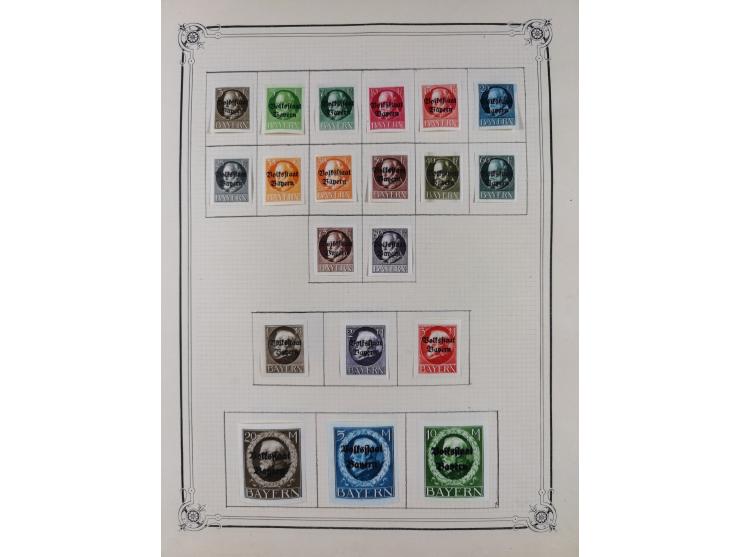 1840/1938 (ca.), mostly unused and used collection with focus on Europe with strength in the classic and semi-classic issues,