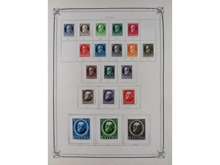 1840/1938 (ca.), mostly unused and used collection with focus on Europe with strength in the classic and semi-classic issues,