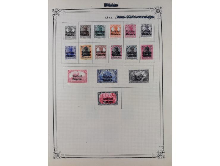 1840/1938 (ca.), mostly unused and used collection with focus on Europe with strength in the classic and semi-classic issues,