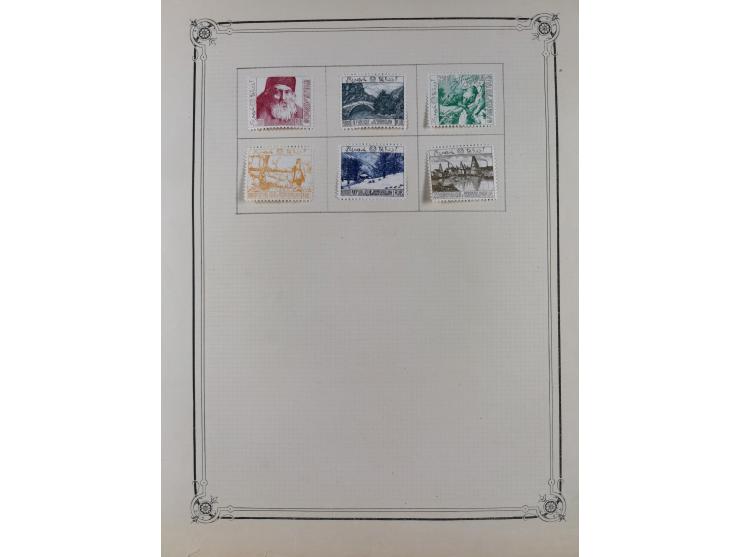 1840/1938 (ca.), mostly unused and used collection with focus on Europe with strength in the classic and semi-classic issues,