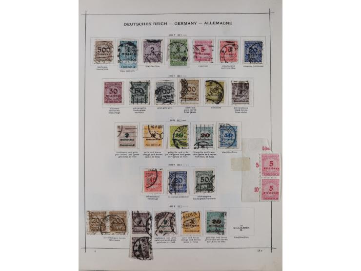 1840/1938 (ca.), mostly unused and used collection with focus on Europe with strength in the classic and semi-classic issues,