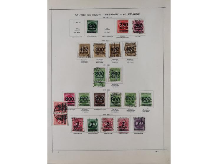 1840/1938 (ca.), mostly unused and used collection with focus on Europe with strength in the classic and semi-classic issues,