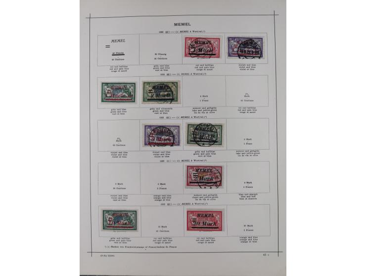 1840/1938 (ca.), mostly unused and used collection with focus on Europe with strength in the classic and semi-classic issues,