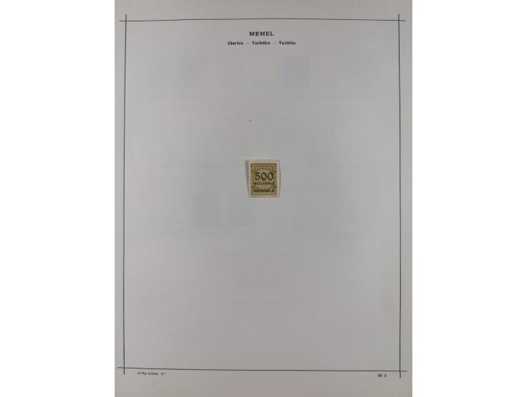 1840/1938 (ca.), mostly unused and used collection with focus on Europe with strength in the classic and semi-classic issues,