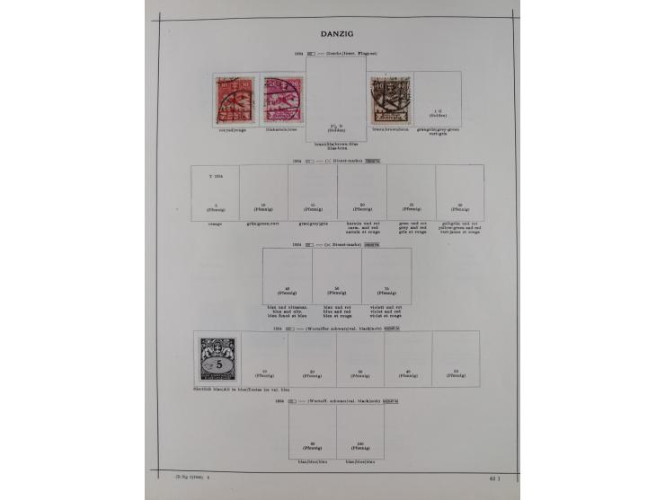 1840/1938 (ca.), mostly unused and used collection with focus on Europe with strength in the classic and semi-classic issues,