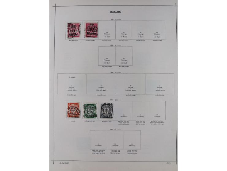 1840/1938 (ca.), mostly unused and used collection with focus on Europe with strength in the classic and semi-classic issues,