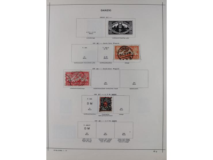 1840/1938 (ca.), mostly unused and used collection with focus on Europe with strength in the classic and semi-classic issues,