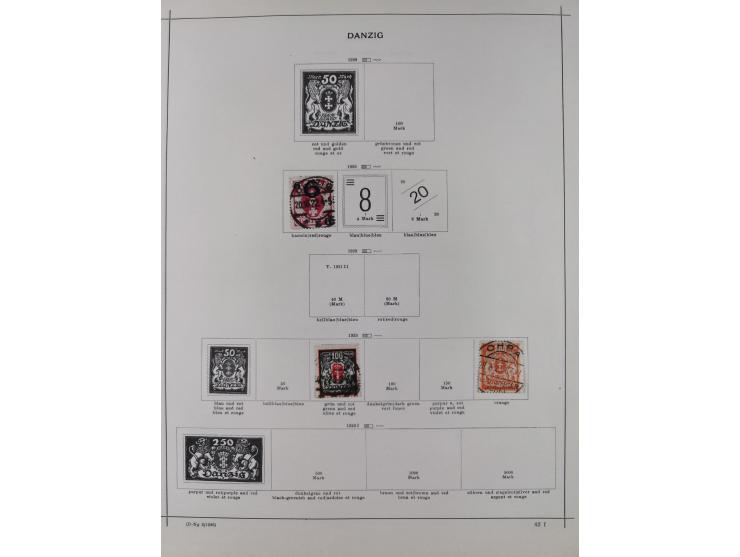 1840/1938 (ca.), mostly unused and used collection with focus on Europe with strength in the classic and semi-classic issues,