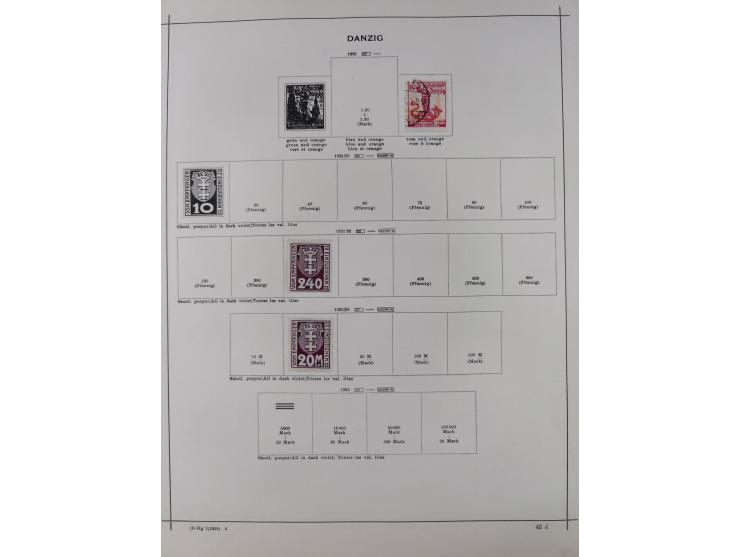 1840/1938 (ca.), mostly unused and used collection with focus on Europe with strength in the classic and semi-classic issues,