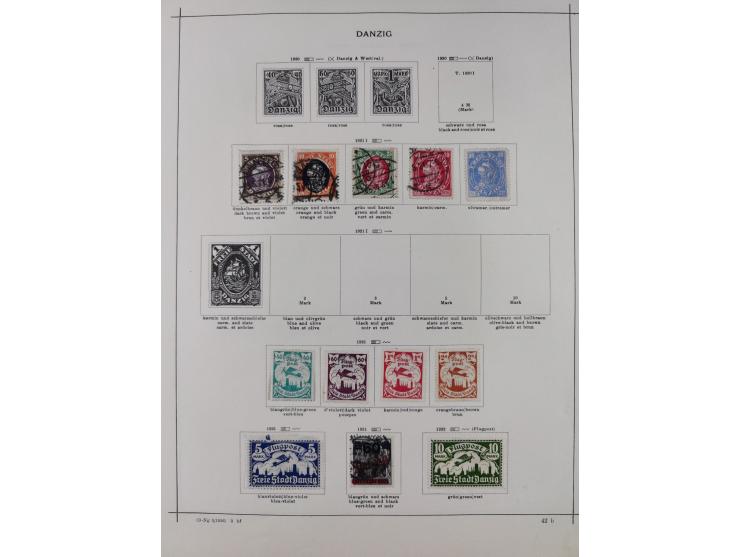 1840/1938 (ca.), mostly unused and used collection with focus on Europe with strength in the classic and semi-classic issues,