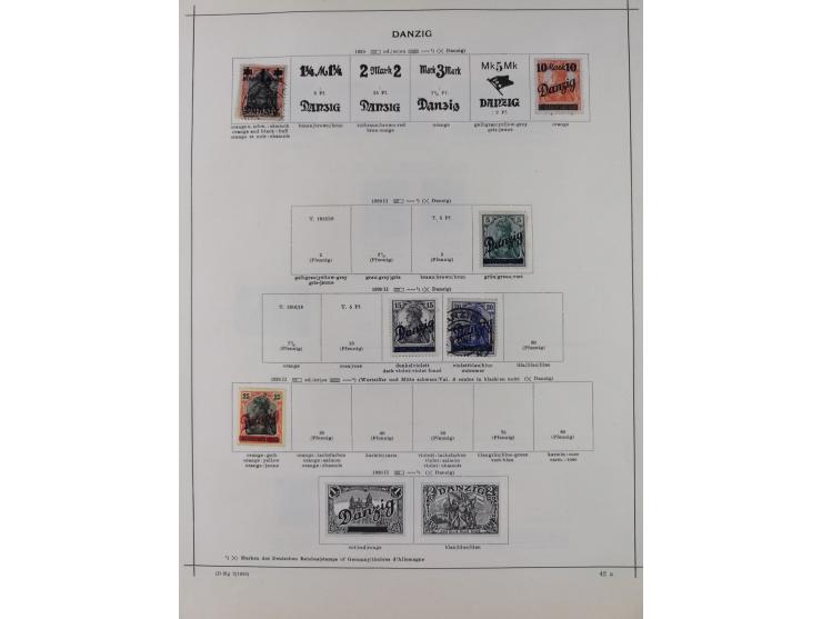 1840/1938 (ca.), mostly unused and used collection with focus on Europe with strength in the classic and semi-classic issues,