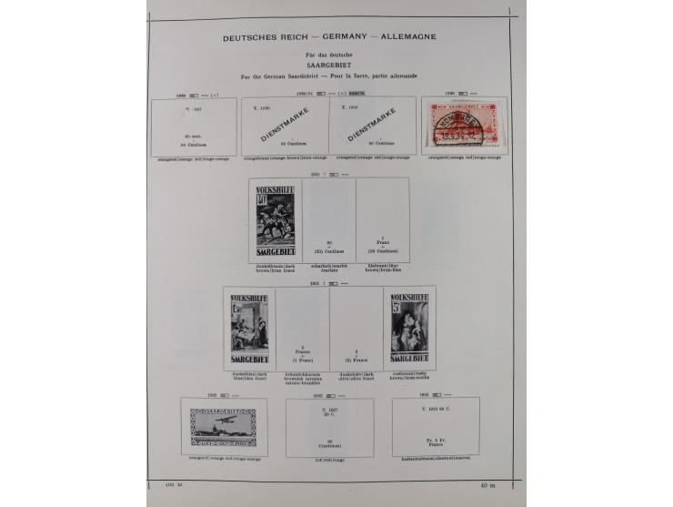 1840/1938 (ca.), mostly unused and used collection with focus on Europe with strength in the classic and semi-classic issues,