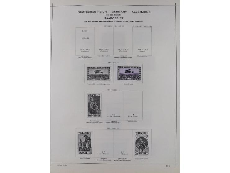 1840/1938 (ca.), mostly unused and used collection with focus on Europe with strength in the classic and semi-classic issues,