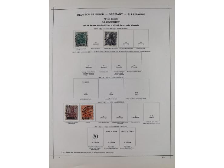 1840/1938 (ca.), mostly unused and used collection with focus on Europe with strength in the classic and semi-classic issues,