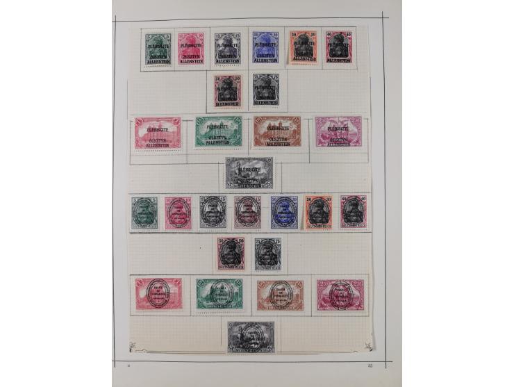 1840/1938 (ca.), mostly unused and used collection with focus on Europe with strength in the classic and semi-classic issues,