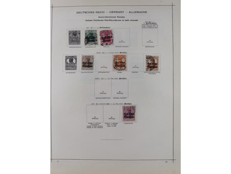 1840/1938 (ca.), mostly unused and used collection with focus on Europe with strength in the classic and semi-classic issues,