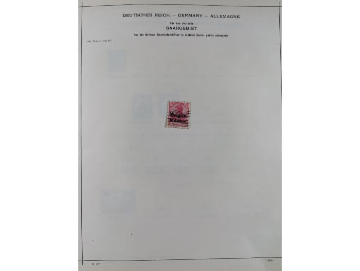 1840/1938 (ca.), mostly unused and used collection with focus on Europe with strength in the classic and semi-classic issues,