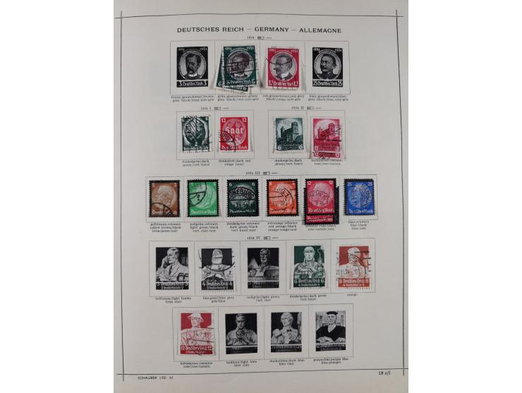 1840/1938 (ca.), mostly unused and used collection with focus on Europe with strength in the classic and semi-classic issues,