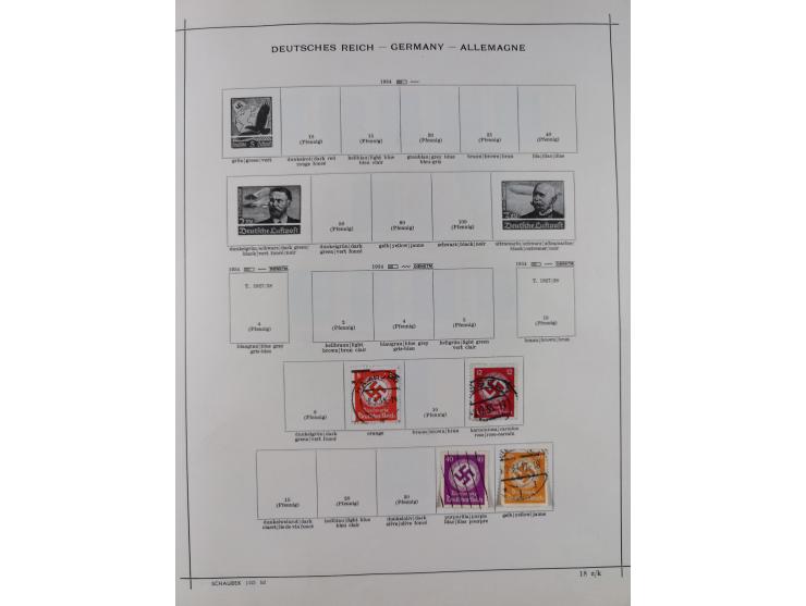 1840/1938 (ca.), mostly unused and used collection with focus on Europe with strength in the classic and semi-classic issues,