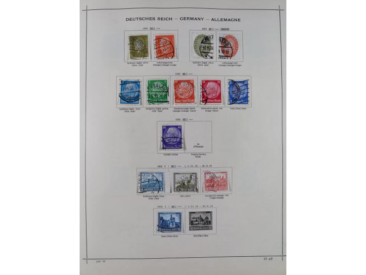 1840/1938 (ca.), mostly unused and used collection with focus on Europe with strength in the classic and semi-classic issues,