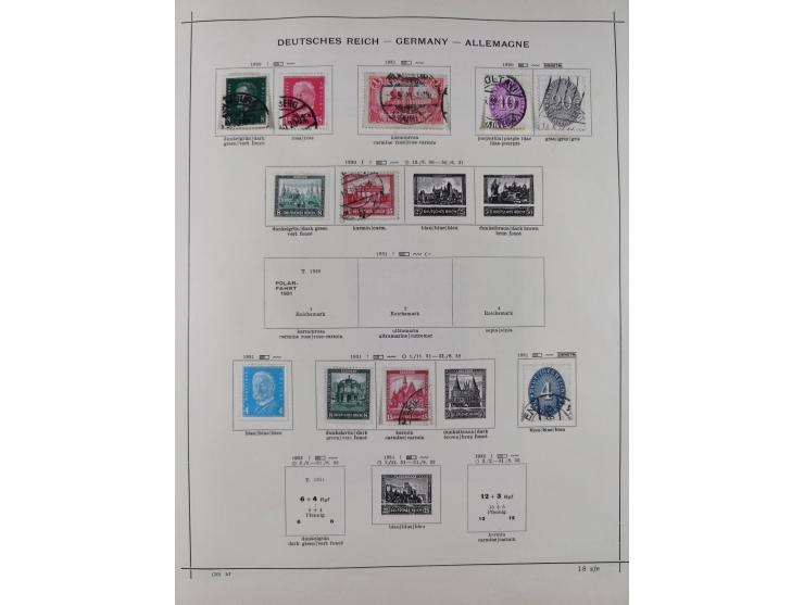 1840/1938 (ca.), mostly unused and used collection with focus on Europe with strength in the classic and semi-classic issues,