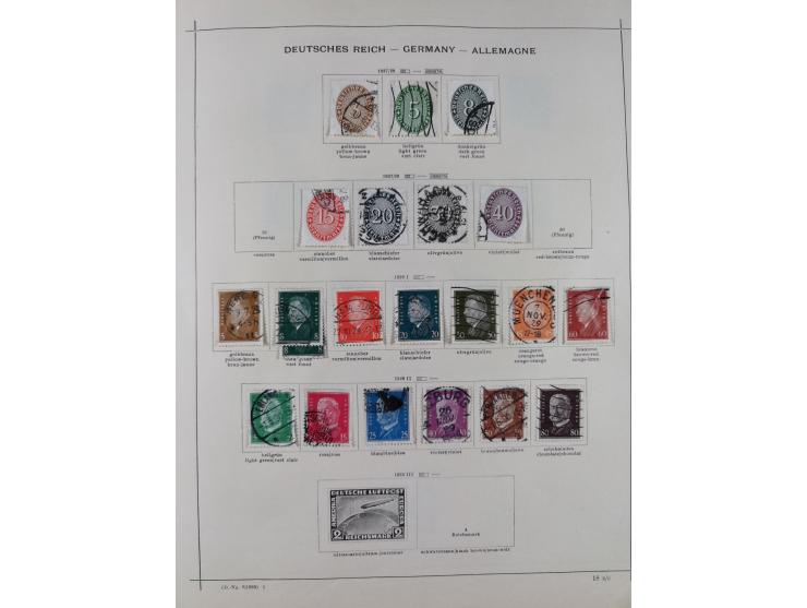 1840/1938 (ca.), mostly unused and used collection with focus on Europe with strength in the classic and semi-classic issues,