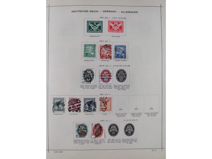 1840/1938 (ca.), mostly unused and used collection with focus on Europe with strength in the classic and semi-classic issues,