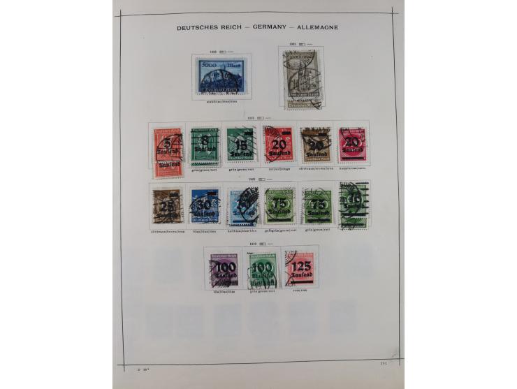 1840/1938 (ca.), mostly unused and used collection with focus on Europe with strength in the classic and semi-classic issues,