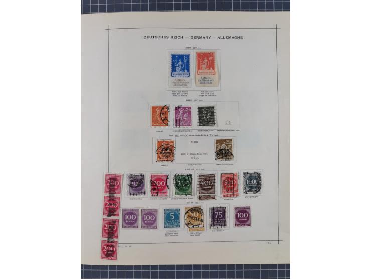 1840/1938 (ca.), mostly unused and used collection with focus on Europe with strength in the classic and semi-classic issues,