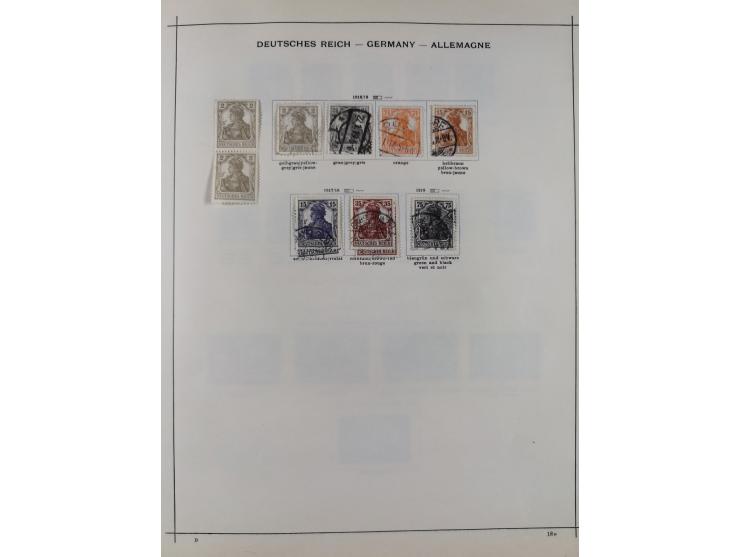 1840/1938 (ca.), mostly unused and used collection with focus on Europe with strength in the classic and semi-classic issues,