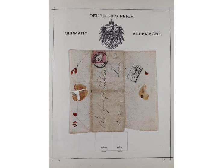 1840/1938 (ca.), mostly unused and used collection with focus on Europe with strength in the classic and semi-classic issues,