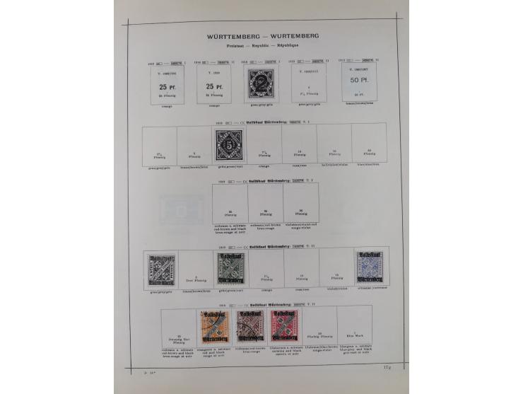 1840/1938 (ca.), mostly unused and used collection with focus on Europe with strength in the classic and semi-classic issues,