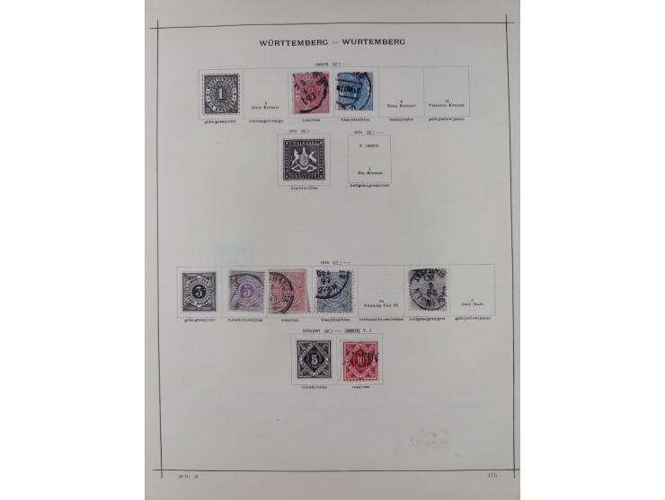 1840/1938 (ca.), mostly unused and used collection with focus on Europe with strength in the classic and semi-classic issues,