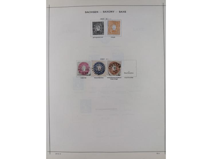 1840/1938 (ca.), mostly unused and used collection with focus on Europe with strength in the classic and semi-classic issues,