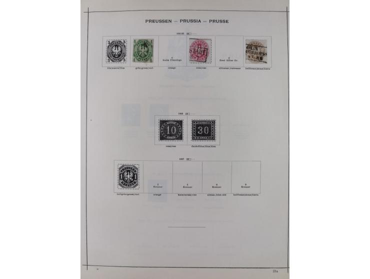 1840/1938 (ca.), mostly unused and used collection with focus on Europe with strength in the classic and semi-classic issues,