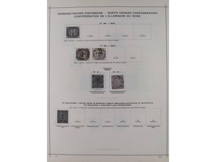 1840/1938 (ca.), mostly unused and used collection with focus on Europe with strength in the classic and semi-classic issues,