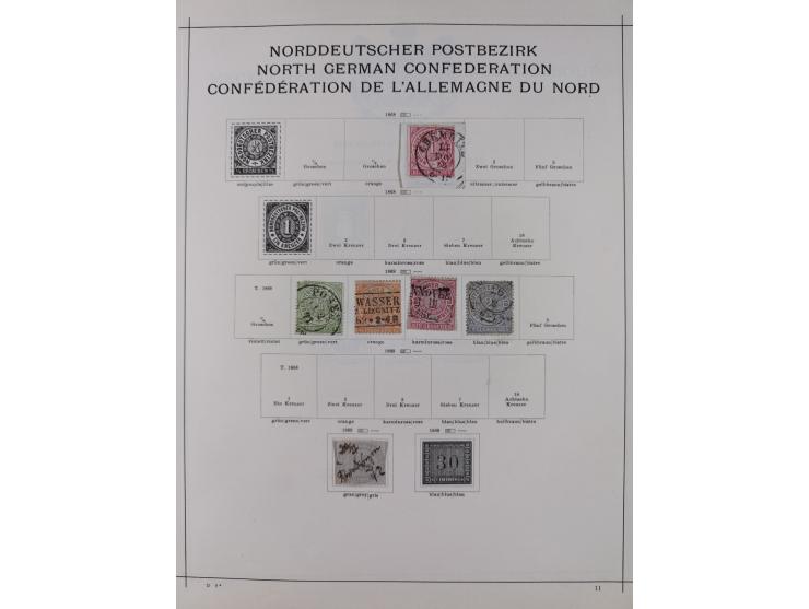 1840/1938 (ca.), mostly unused and used collection with focus on Europe with strength in the classic and semi-classic issues,