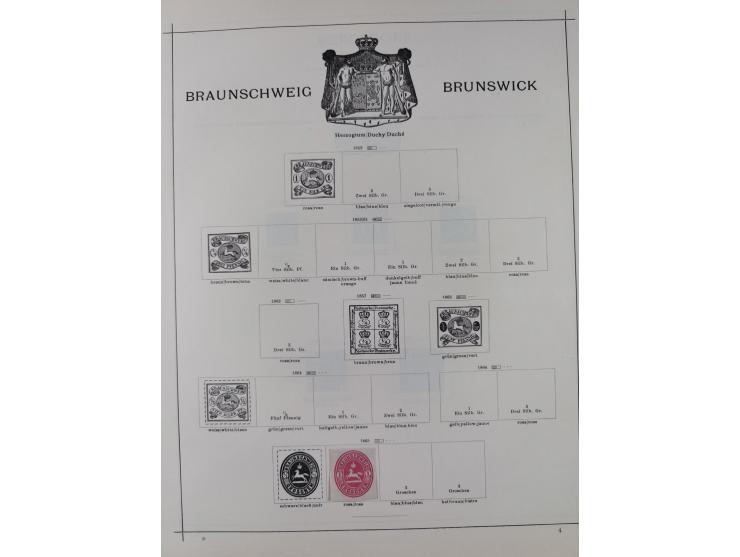 1840/1938 (ca.), mostly unused and used collection with focus on Europe with strength in the classic and semi-classic issues,
