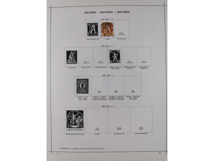 1840/1938 (ca.), mostly unused and used collection with focus on Europe with strength in the classic and semi-classic issues,