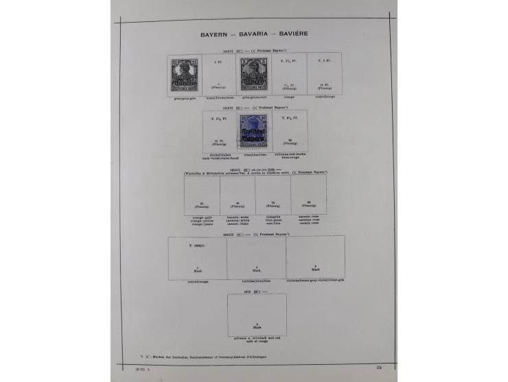 1840/1938 (ca.), mostly unused and used collection with focus on Europe with strength in the classic and semi-classic issues,