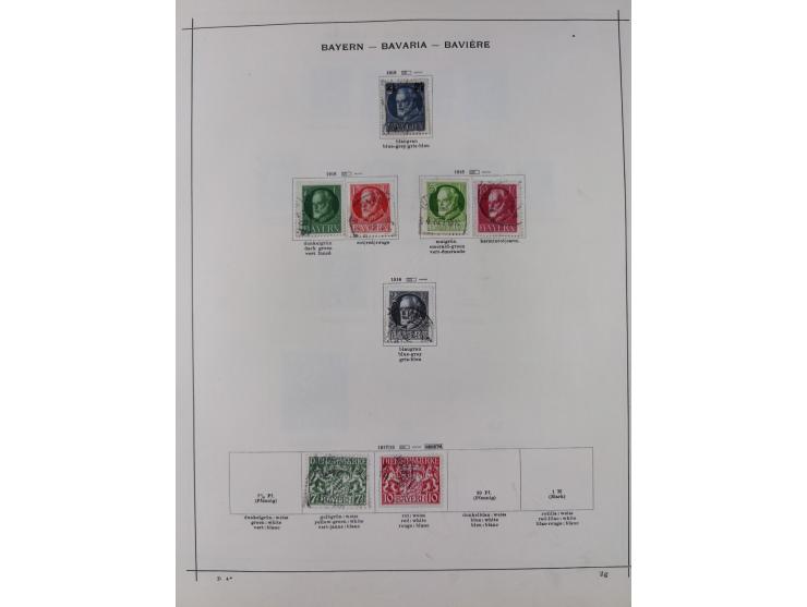 1840/1938 (ca.), mostly unused and used collection with focus on Europe with strength in the classic and semi-classic issues,