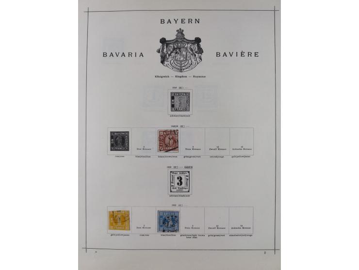 1840/1938 (ca.), mostly unused and used collection with focus on Europe with strength in the classic and semi-classic issues,