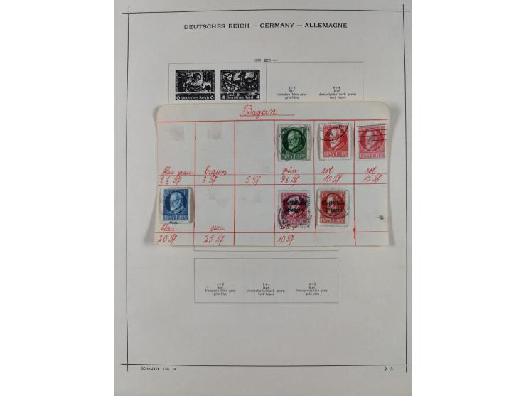 1840/1938 (ca.), mostly unused and used collection with focus on Europe with strength in the classic and semi-classic issues,