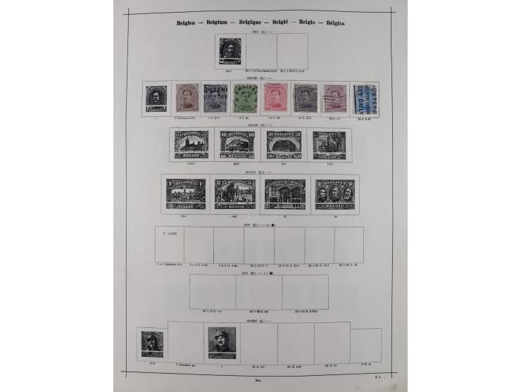 1840/1938 (ca.), mostly unused and used collection with focus on Europe with strength in the classic and semi-classic issues,