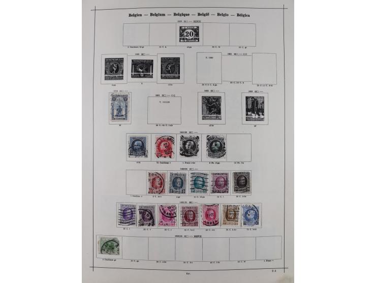 1840/1938 (ca.), mostly unused and used collection with focus on Europe with strength in the classic and semi-classic issues,