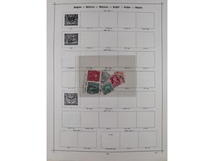 1840/1938 (ca.), mostly unused and used collection with focus on Europe with strength in the classic and semi-classic issues,